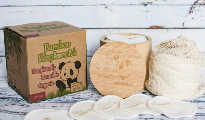 a box of bamboo yarn next to a bamboo coaster