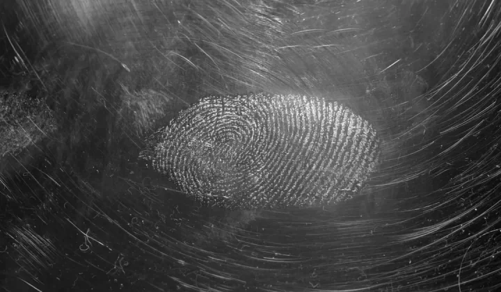 black and white round textile