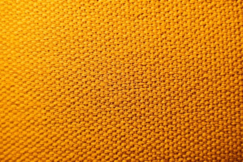 brown and black knit textile